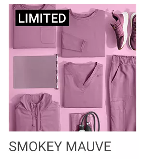 Smokey Mauve Purple Scrubs 