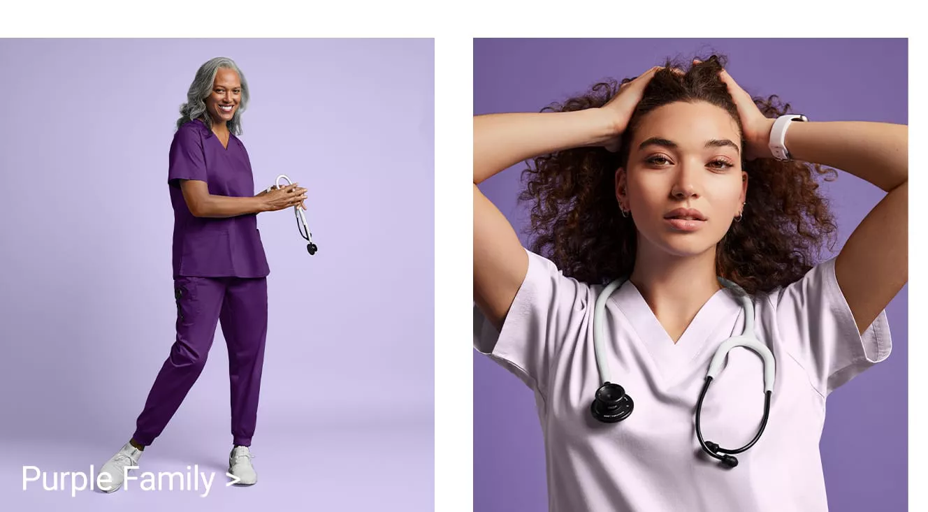 Purple Scrubs