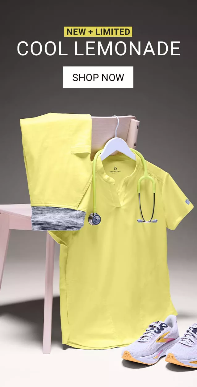 Cool Lemonade Color Scrubs