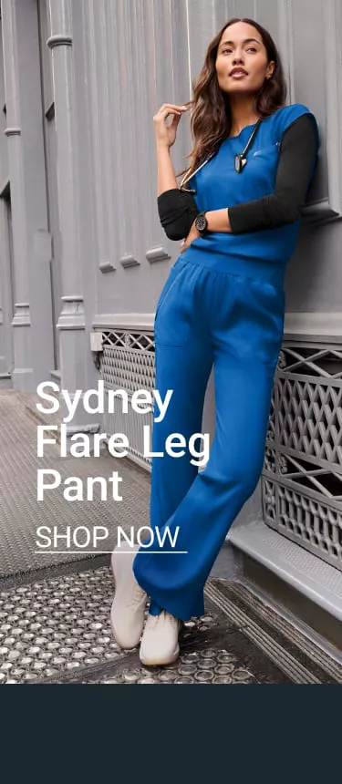 Easy Stretch Sydney Flare Leg Pant Scrubs