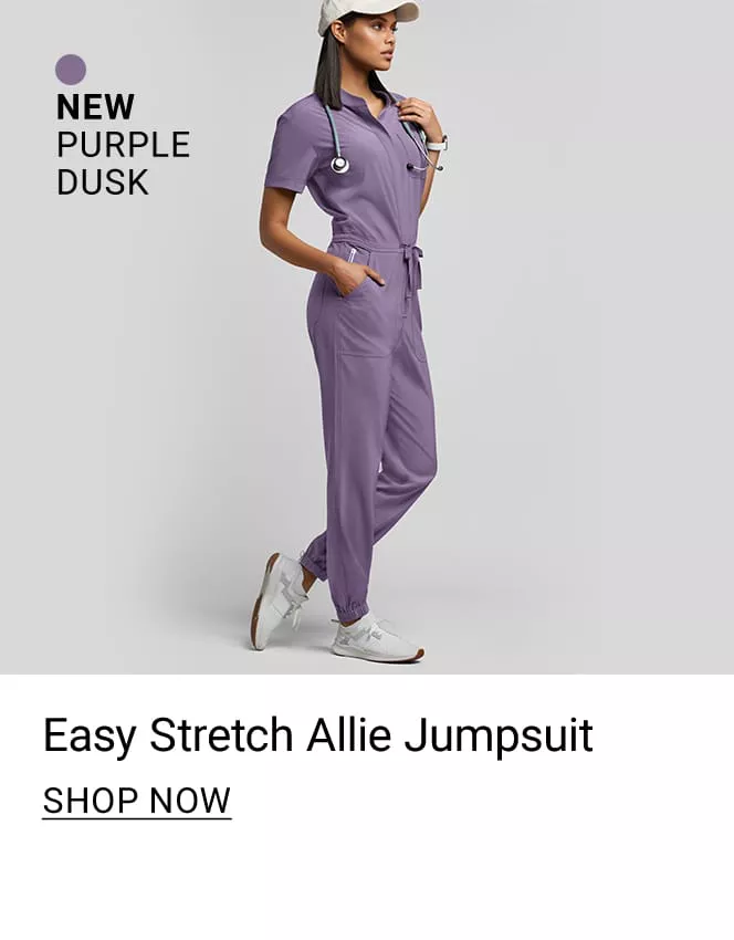 Easy Stretch Allie Scrub Jumpsuit