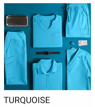 Turquoise Blue Scrubs