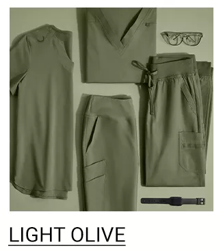 Light Olive Scrubs