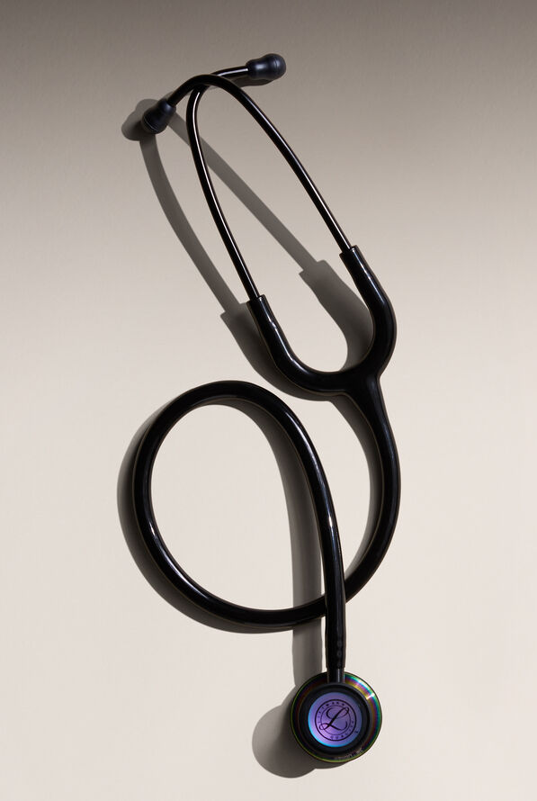 3M  Littmann Classic III Rainbow Finish Stethoscope - Black - 1