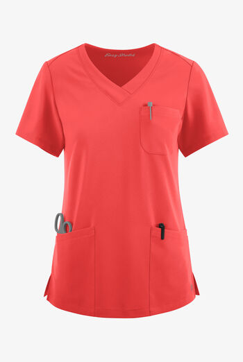 Easy STRETCH Tessa Women's 5-Pocket V-Neck Scrub Top