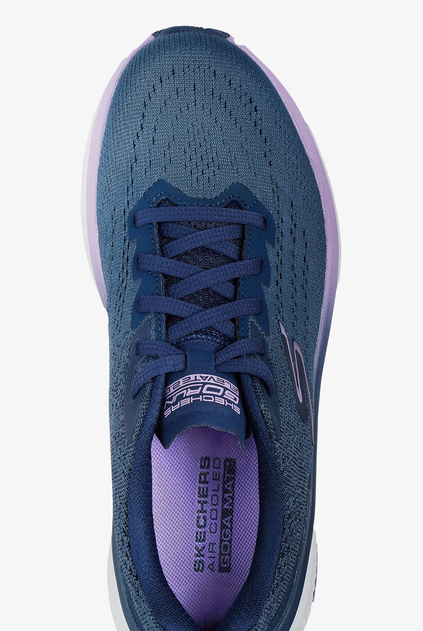 Skechers Sport GO RUN ELEVATE 2.0 Navy Knit Athletic Lace Up Nursing Shoes - null - 2