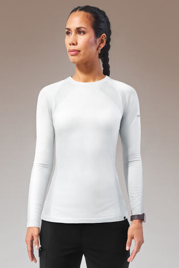 Hypothesis Inner K Contour Women's Long Sleeve Crew Neck Knit Underscrub