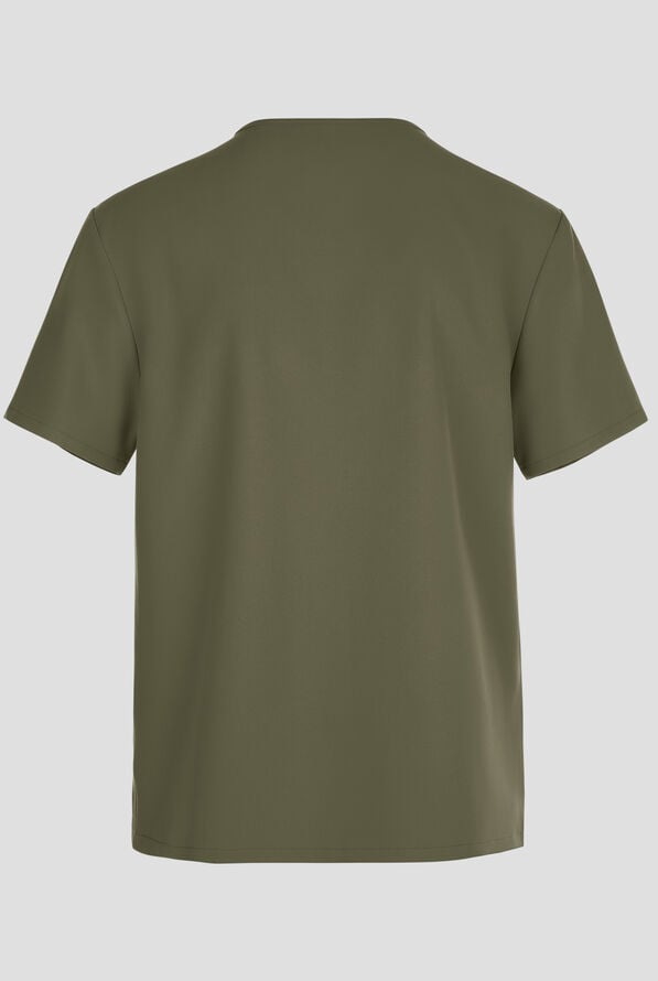 Camisa m&eacute;dica Cherokee Workwear Originals Ultra con cuello en V y 3 bolsillos para hombre - Olive - 2