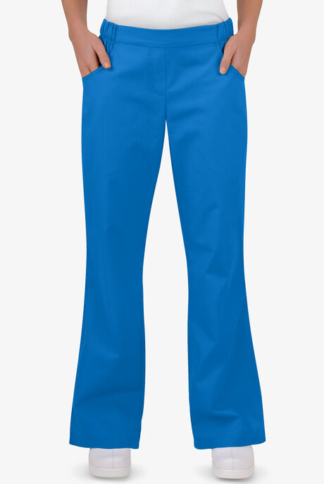 Pantalón médico Butter-Soft Core by UA™ de tiro medio con piernas acampanadas y 5 bolsillos para mujer