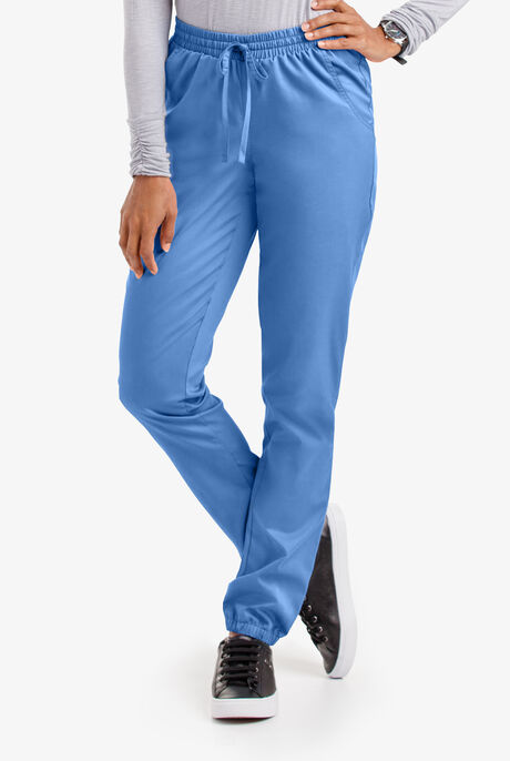 Pantalón médico UA Butter-Soft STRETCH estilo jogger con 5 bolsillos para mujer