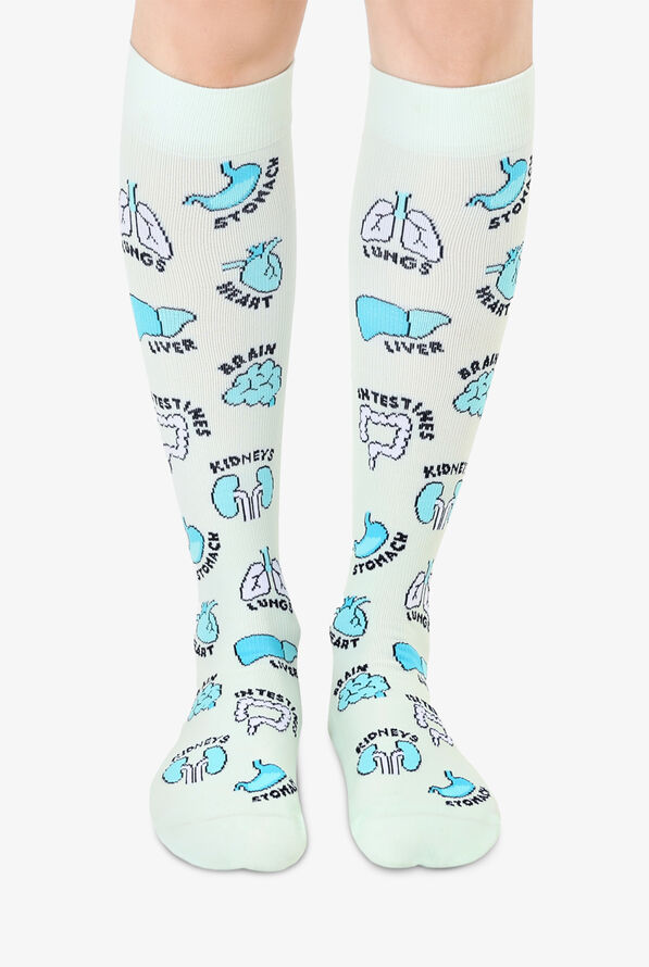 Living Royal Organs Women's 15-20 mmHg Moderate Compression Socks - null - 1