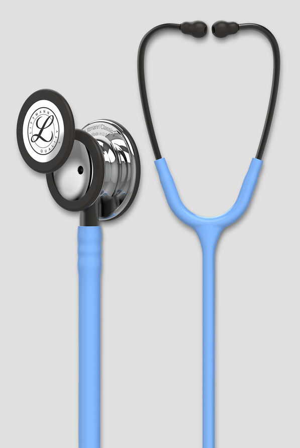 3M™ Littmann® Classic III™ Mirror Finish Ceil Blue Tube Stethoscope - null - 1