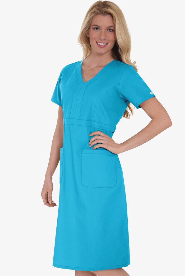 ButterSoft Scrubs Empire Waist Dress Nursing Scrub Dresses