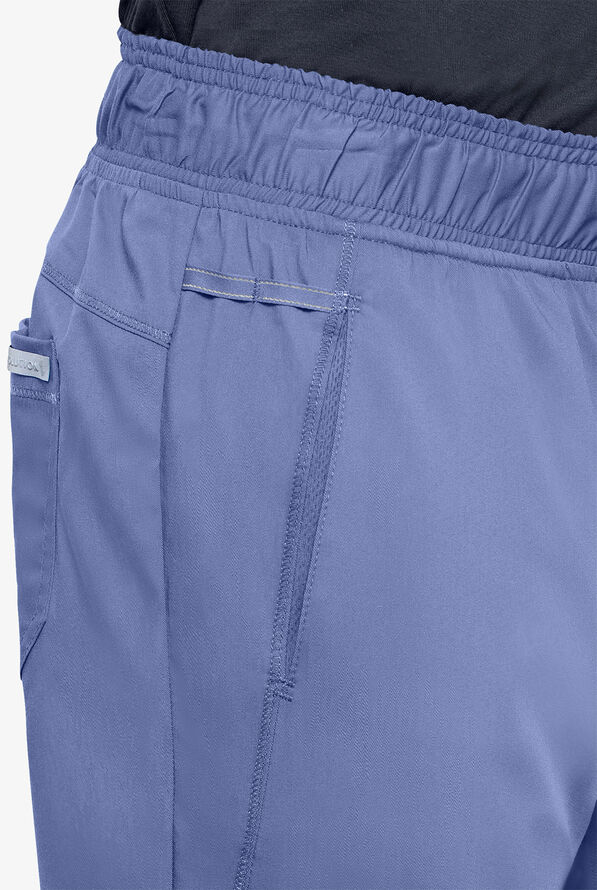 Cherokee Workwear Revolution Men's 5-Pocket STRETCH Jogger Scrub Pants - Ceil Blue - 4