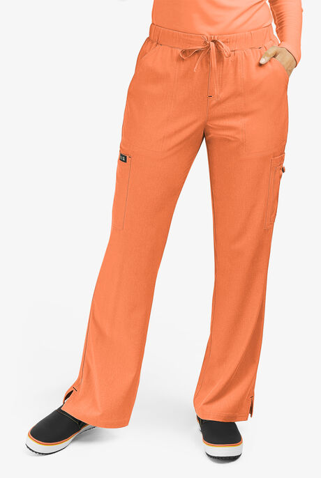 Pantalón médico koi Basics Holly estilo cargo con 8 bolsillos para mujer