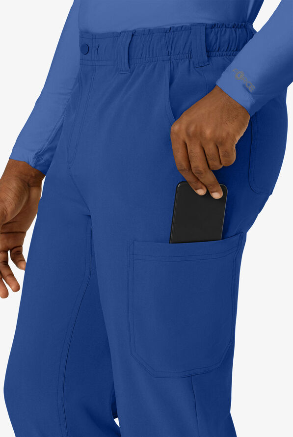 Carhartt Cross-Flex Men's 8-Pocket STRETCH Utility Cargo Scrub Pants - Royal - 2