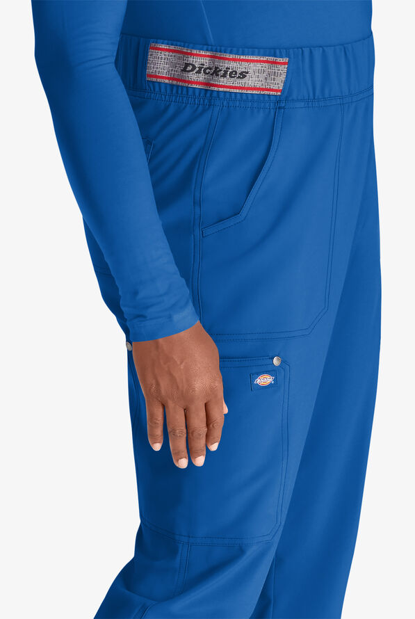 Dickies EDS NXT Women's 5-Pocket Cargo Jogger Scrub Pants - Royal - 3