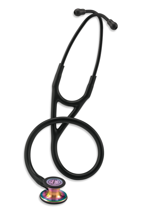 3M Littmann Cardiology IV ブラック Littmann Cardiology IV Diagnostic Stethoscope: Smoke & Black - Black S