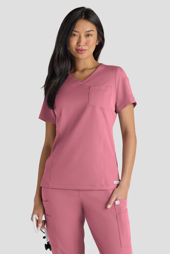 ReSurge Diamond Women's 3-Pocket V-Neck Tuck In / Wear Out Scrub Top