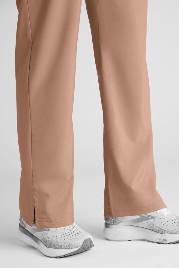 Pantal&oacute;n m&eacute;dico Easy STRETCH Eden con cord&oacute;n y 4 bolsillos para mujer - Warm Terrazzo - 5