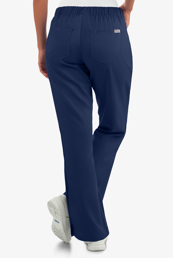 Pantalón médico Grey's Anatomy con 5 bolsillos para mujer - Indigo - 2