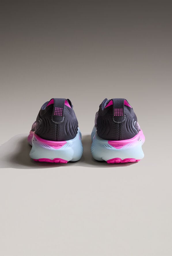 Brooks Women's Adrenaline GTS 25 Black/Cyber Pink/Iced Aqua Athletic Lace Up Shoes - null - 4