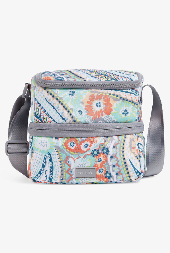 Vera Bradley Citrus Paisley Women's ReActive Expandable Lunch Cooler - null - 1