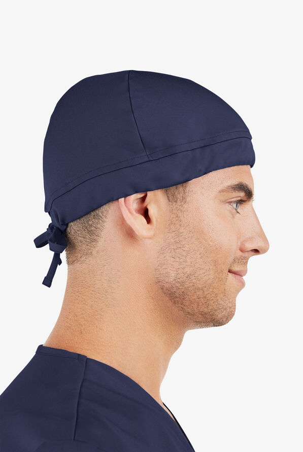 UA Strictly Scrubs Unisex Solid Scrub Hat - Navy - 3