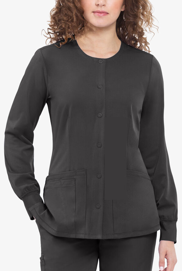 HH Works by Healing Hands Megan Scrub Jacket, Stretch Scrubs