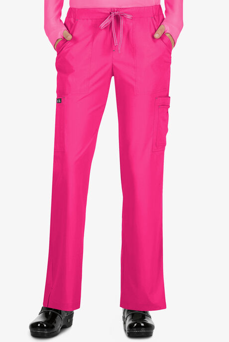 koi Basics Holly Women's 8-Pocket STRETCH Cargo Scrub Pants