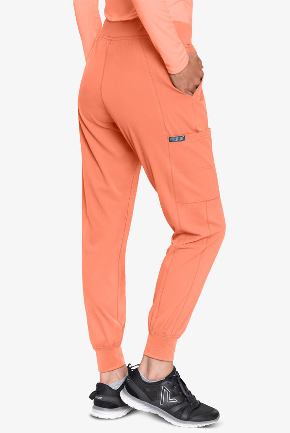 Med Couture Peaches STRETCH Seamed Cargo Scrub Pants, Stretch Scrubs