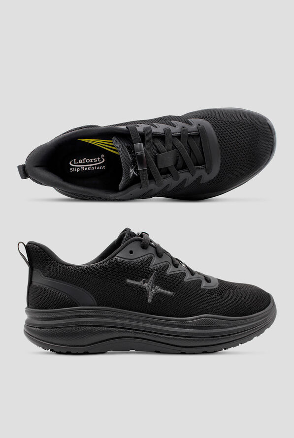 Zapatillas deportivas antideslizantes LaForst Extreme Comfort Gliders Heartbeat Black Bungee para hombre - null - 1