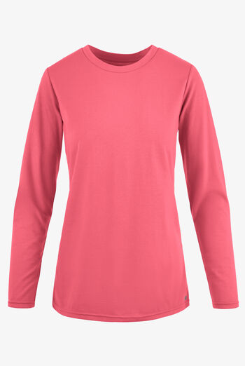 Butter-Soft Originals Women's STRETCH Cotton-Rich Long Sleeve Crew Neck Knit Underscrub