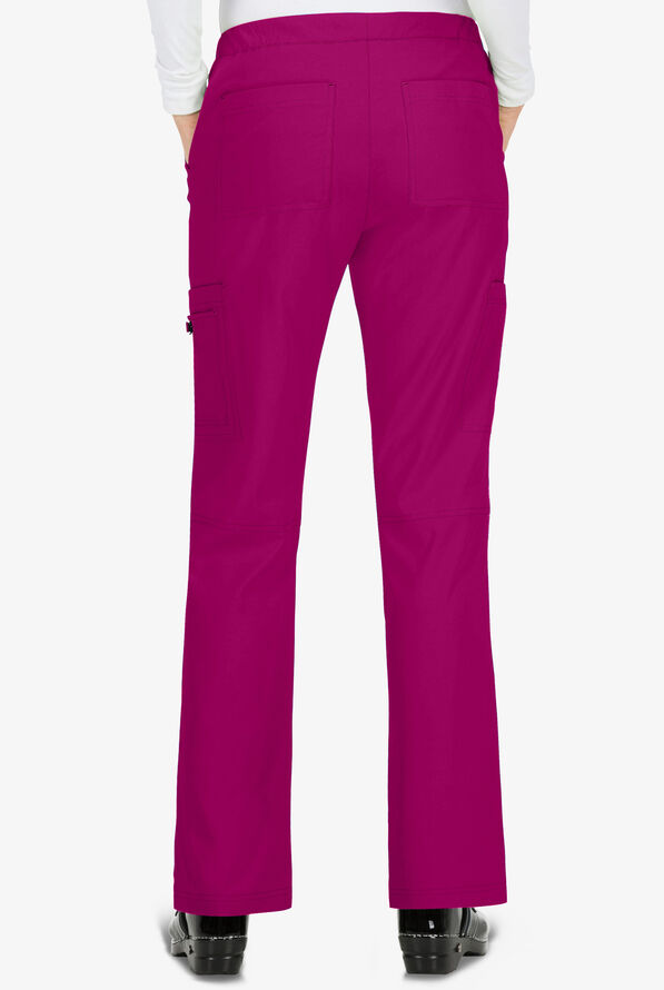 Pantalón médico koi Basics Holly petite estilo cargo con 8 bolsillos para mujer - Azalea Pink - 2