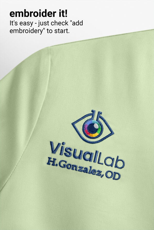 Chaqueta m&eacute;dica abrigada Butter-Soft Originals con 3 bolsillos para mujer - Spring Mint - 5