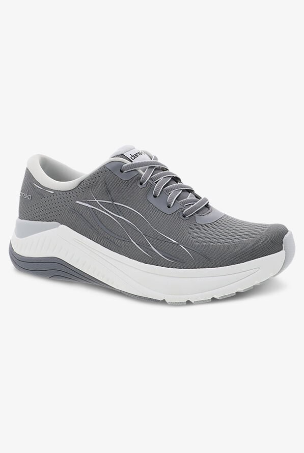 Zapatillas deportivas de enfermería Dansko Pace Lightweight con cordones para mujer - Grey - 3
