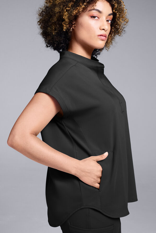 Hypothesis Women's Dolman & Jogger Scrub Set - Jet Black - 5