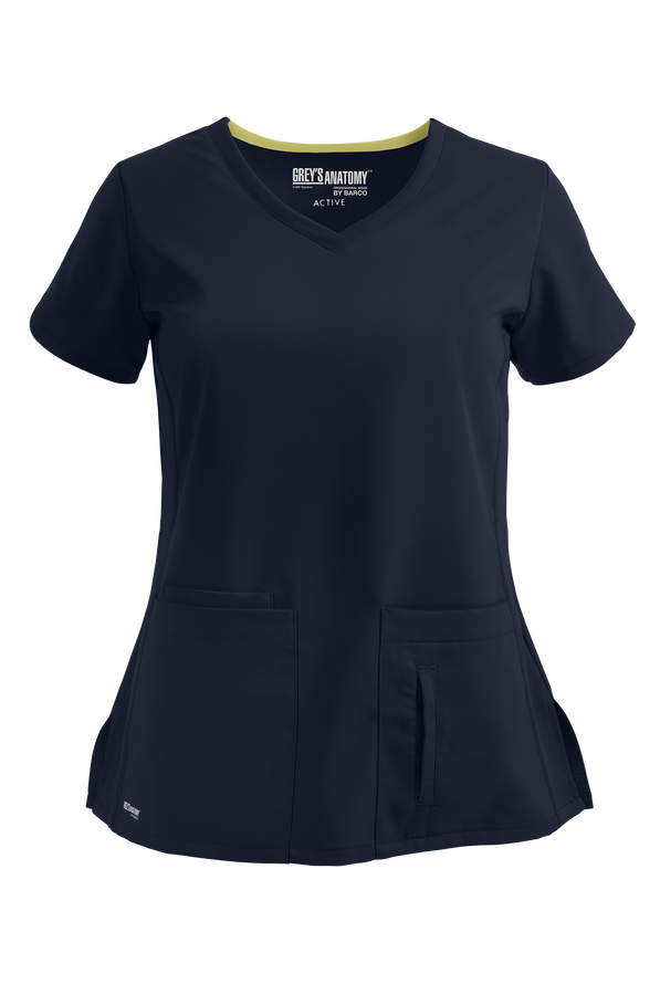 Grey's Anatomy 41423 Modern Fit Scrub Top, Grey's Anatomy Scrubs