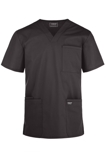 Cherokee Workwear Professionals Men's 4-Pocket STRETCH V-Neck Scrub Top