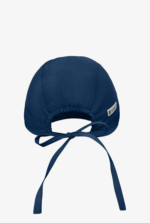 Maevn Unisex Front Terrycloth Scrub Hat - Navy - 2