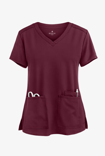 Med Couture Insight Women's 3-Pocket V-Neck Scrub Top