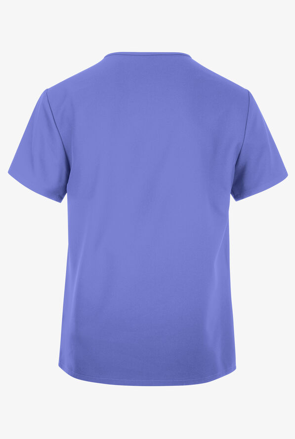 Blusa m&eacute;dica unisex Cherokee Workwear Originals Ultra con cuello en V y 1 bolsillo - Ceil Blue - 2