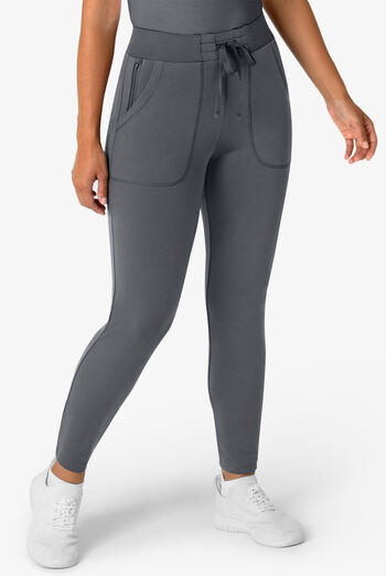 Wink Renew Knit Women's 5-Pocket STRETCH Ankle Zip Track Scrub Pants