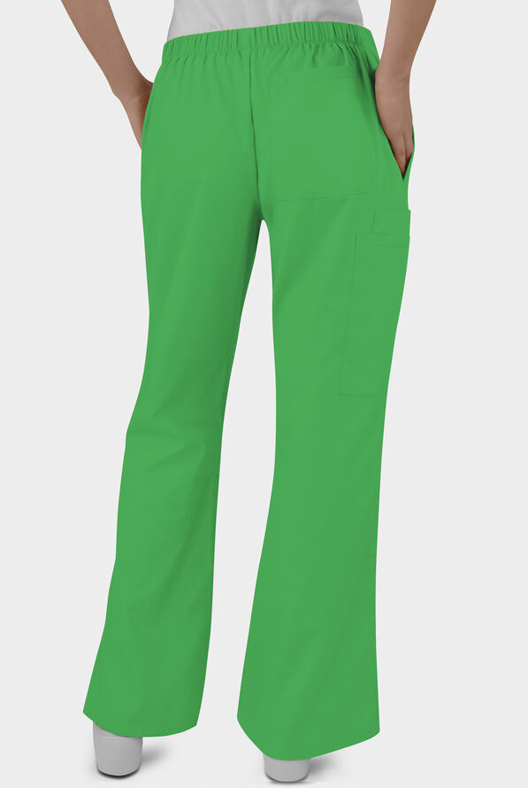 UA Best Buy Scrubs Women’s 5-Pocket Drawstring Pants - Tall - Gecko Green - 2