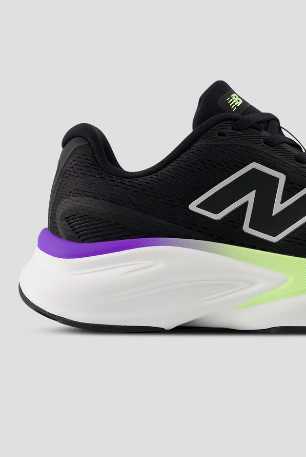 New Balance Women's FRESH FOAM X Kaiha Road Black / Light Silver Metallic Athletic Lace Up Shoes - null - 4