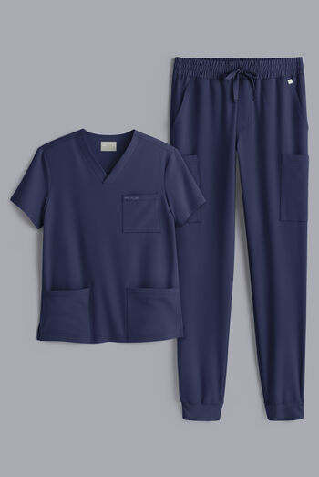 Hypothesis S-R Shift Ready Men's V-Neck & Jogger Scrub Set