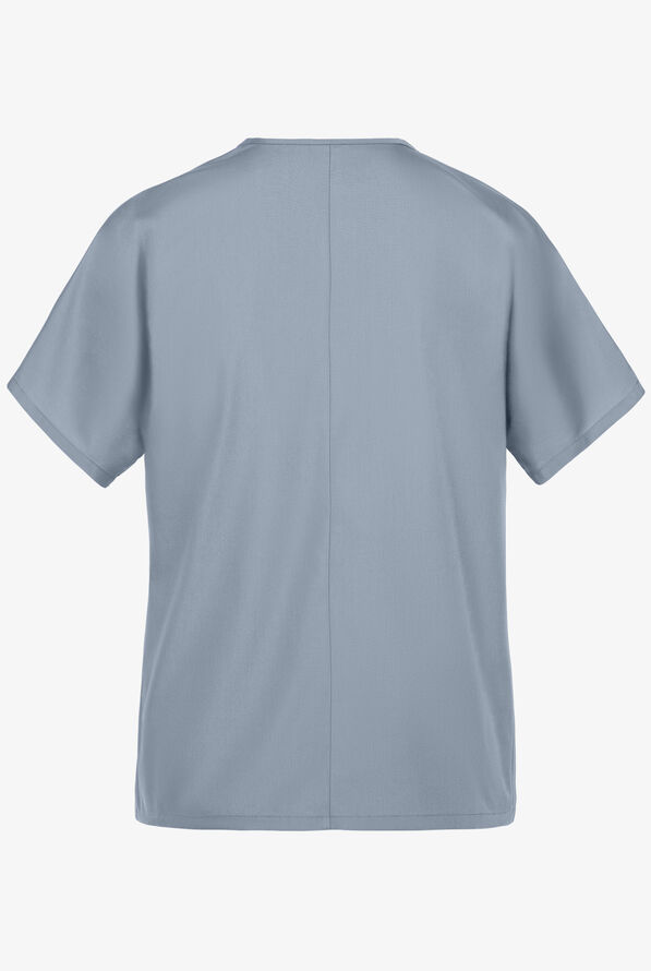Cherokee Workwear Unisex 1-Pocket V-Neck Scrub Top - Grey - 2