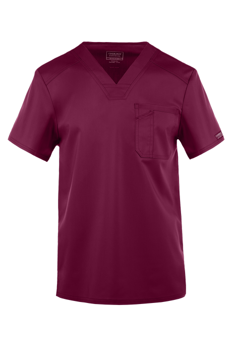 Cherokee Workwear Revolution Men's 1-Pocket STRETCH V-Neck Scrub Top