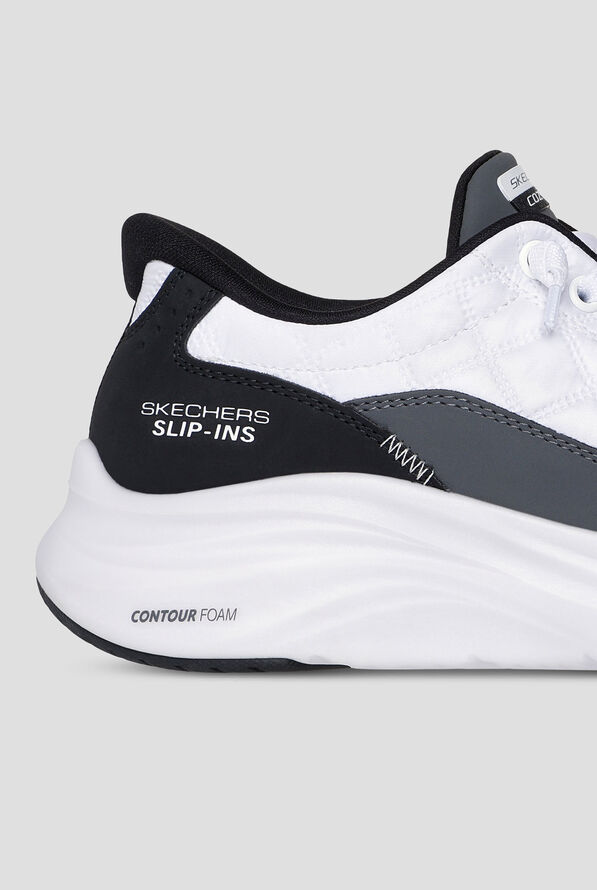 Skechers Performance Women's White Mesh/Black Bungee Slip-in - null - 4