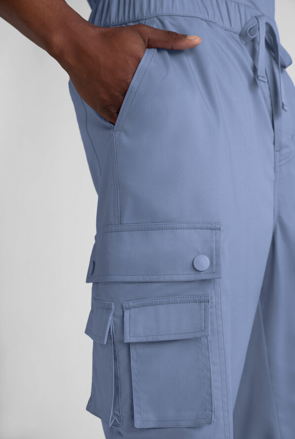 Advantage STRETCH Men's 10-Pocket Cargo Scrub Pant - Ceil Blue - 3